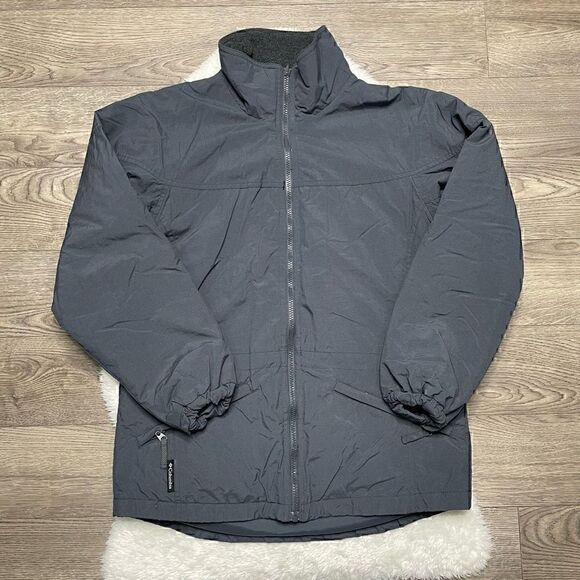 Columbia Coat Womens Size Small Grey Core Interchange Warm Jacket - Picture 2 of 11